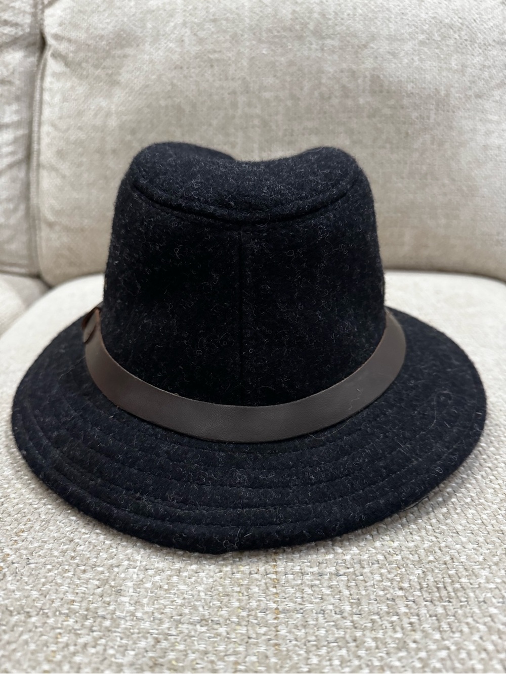 Vintage Filson Virgin Wool Packer Hat Fedora Leather Band USA Made Lot 25